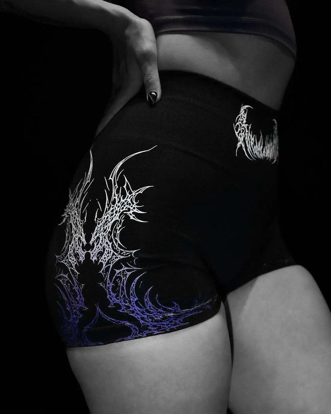 Breathedivinity Women's High-Elastic Buttock-Toning Fitness Exercise Yoga Shorts