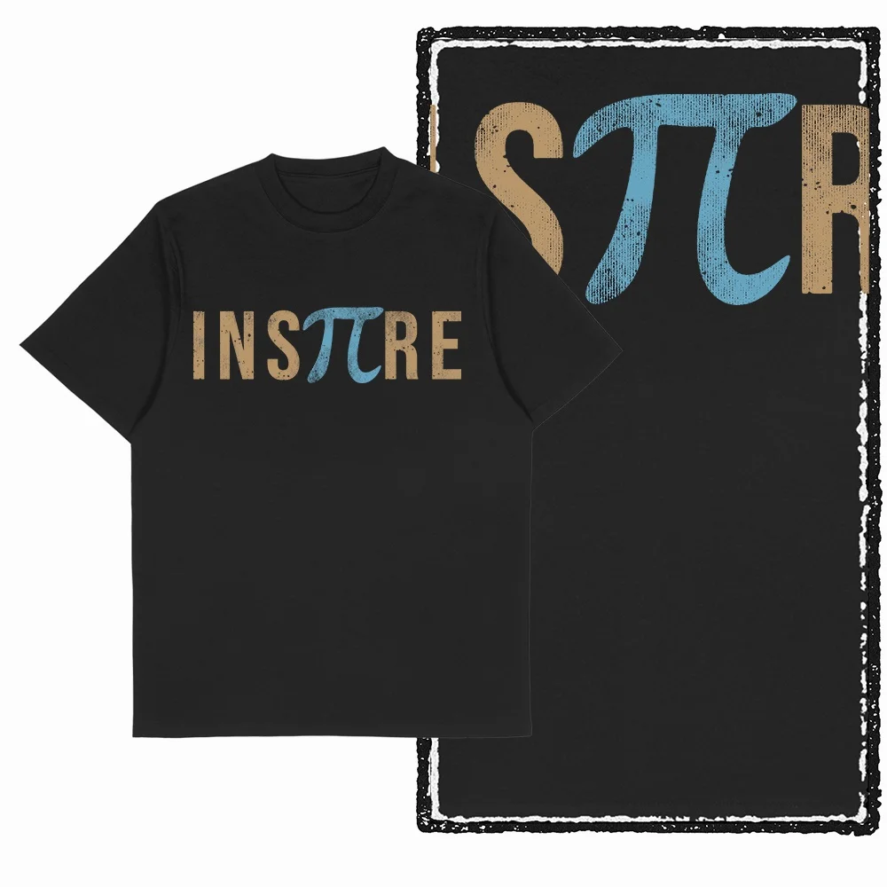 Men's Math Graphic Vintage Retro Graphic T-Shirt Big Size Cotton Streetwear Tshirt Cool Black T Shirt For Male Tee Shirts G31