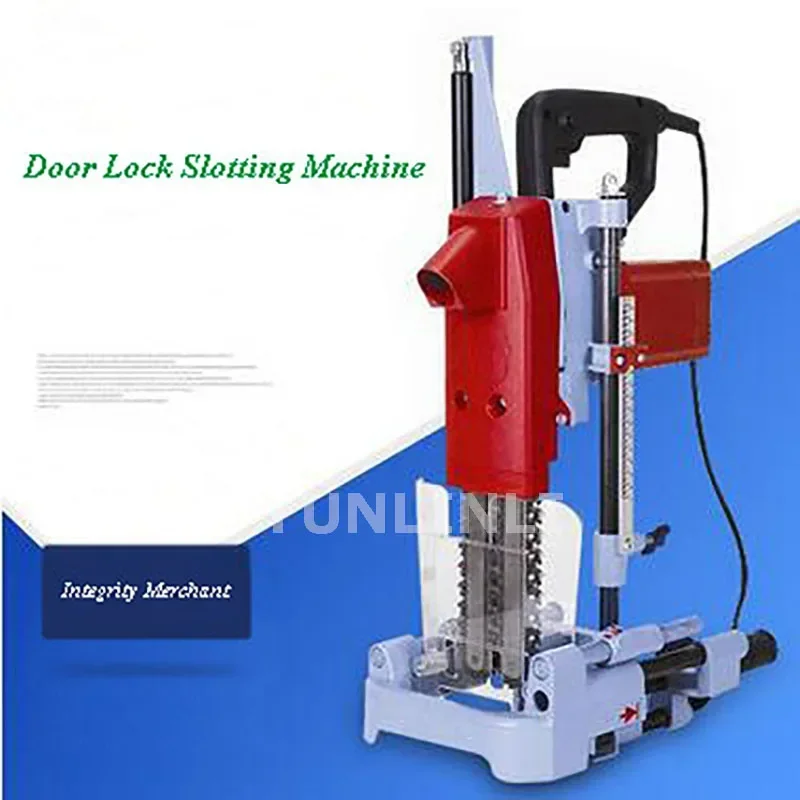 Wooden Door Lock Slotting Machine Drilling Square Hole Mounting Door Lock Woodworking Drilling Machine MIK-1