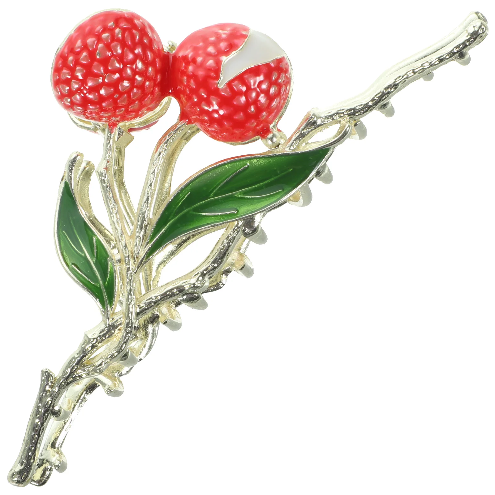 

Large Clips Litchi Leaf Design Claw Clip Women Girls Hold Thick Thin Comfortable Wedding Party Use Premium Sturdy Material Hair