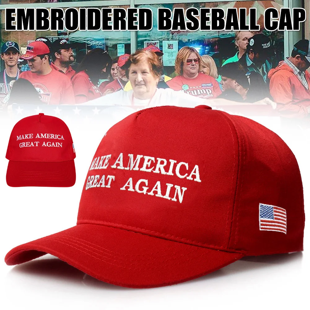 2025 Donald Trump Merchandise American Trucker Hat MAGA Slogan USA Flag KAG President 45-47 Baseball Cap image 3