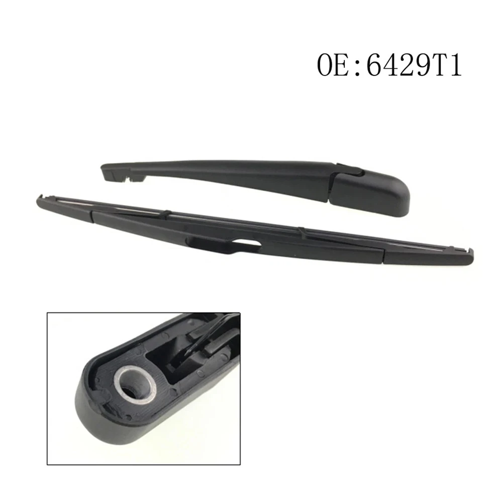 

2pcs Car Rear Windshield Wiper Arm Blade Set Rear Windscreen Wiper Blade & Arm Set For Peugeot For 307 2000‑2012 6429T1 6429.T1