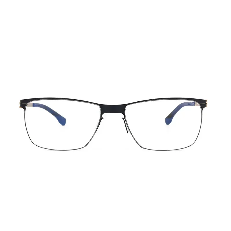 

StuartL German Design Medical Eyeglasses for Men And Women Screwless Handmade Stainless Steel Frame Prescription Glasses