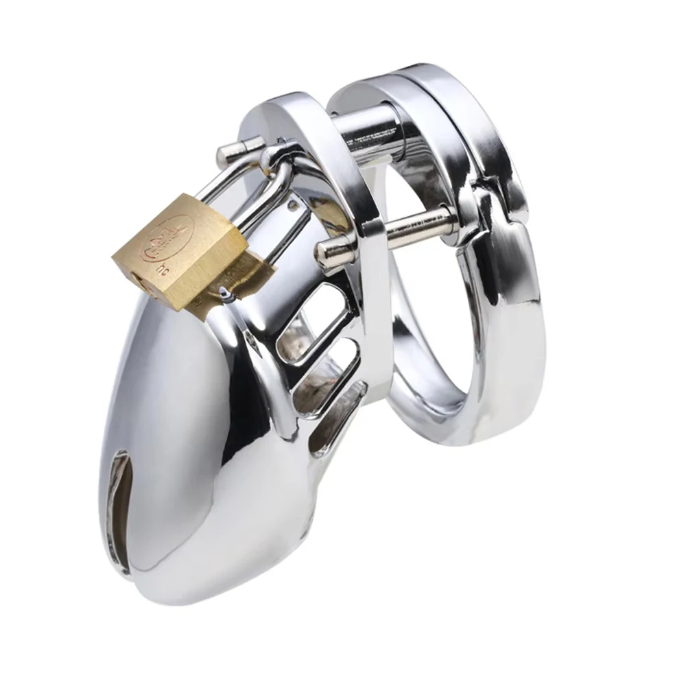 Small Penis Restrict  Lock Cock Cage Male Penis Ring Chastity Device BDSM Sex Toys Bondage CB6000 Drop Shipping