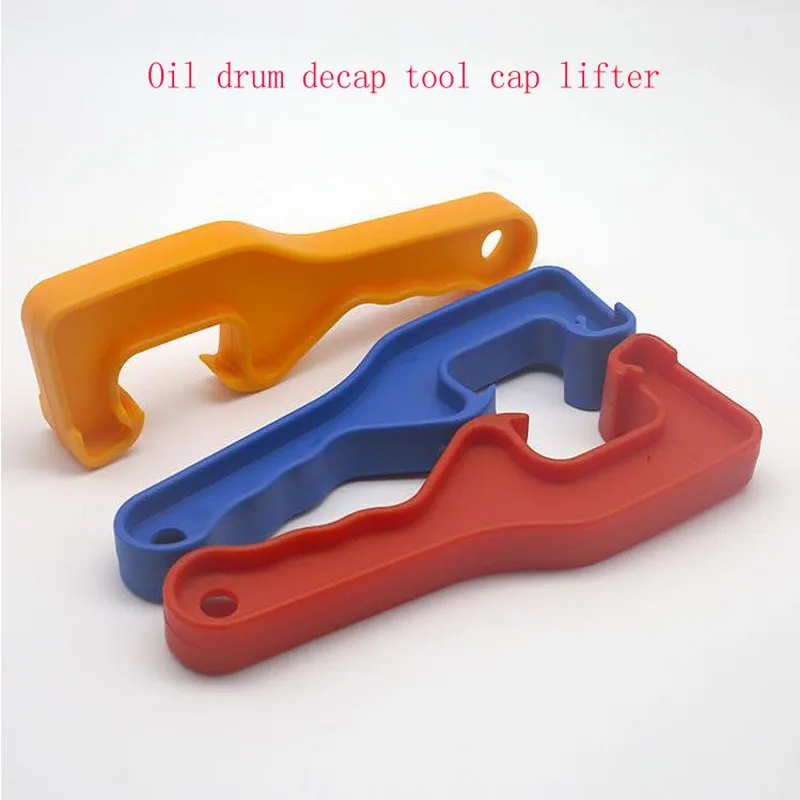 3PC Plastic Oil Barrel Opener Open Barrel Wrench Paint Paint Oil Barrel Opener Tool Lid Lifter Wide-mouth Barrel American Barrel