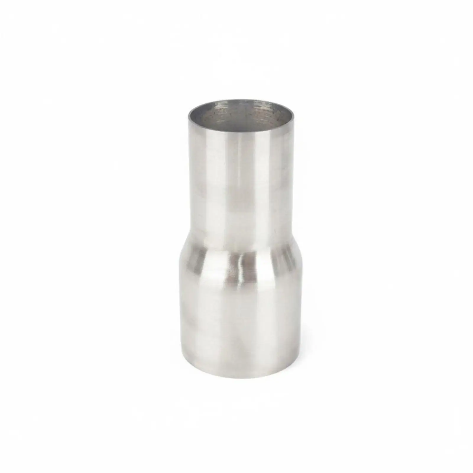 Stainless Steel Pipe Adapter Stainless Steel Exhaust Reducer Universal Fit Exhaust Pipe Reducer for Home Mechanics
