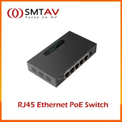 RJ45 Ethernet PoE Switch Desktop Ethernet Network Switch