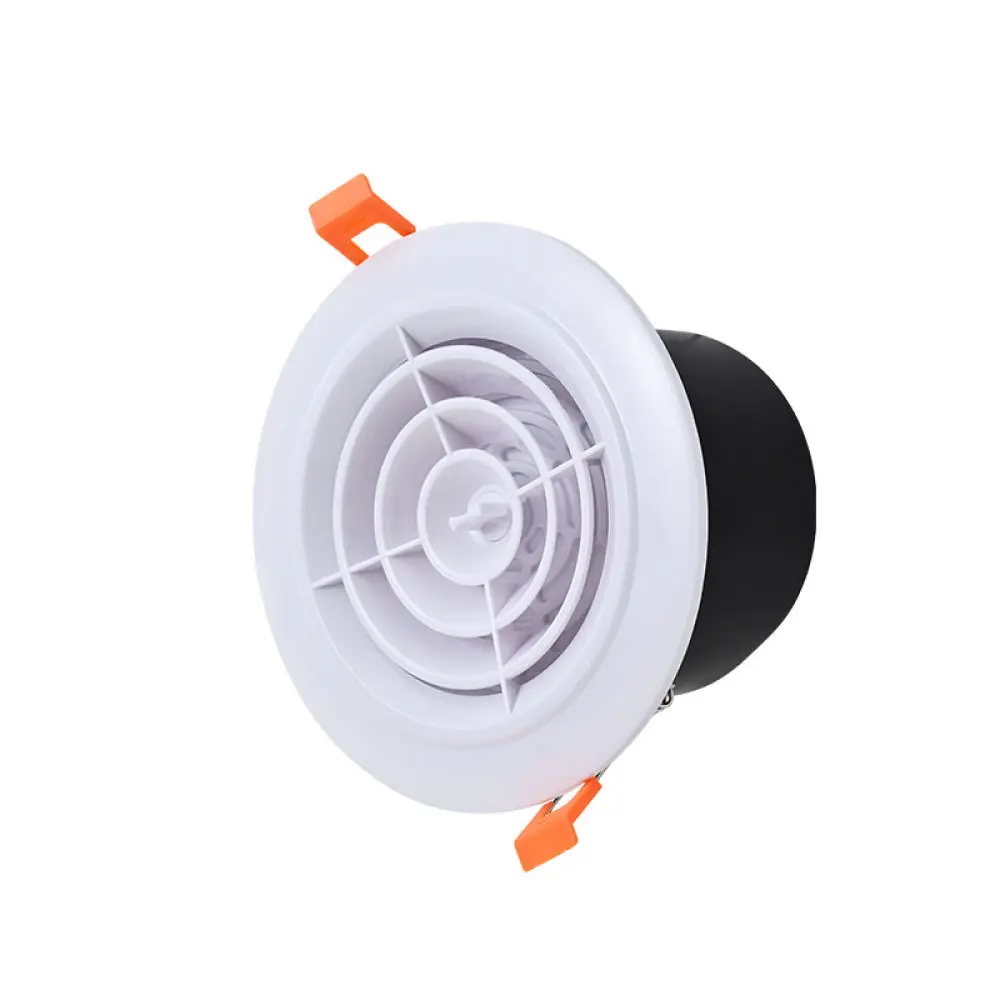 High Quality Round Air Vent For Greenair ABS Exhaust Grille Ceiling Wall Duct Diffuser Ventilation Outlet HVAC Kit