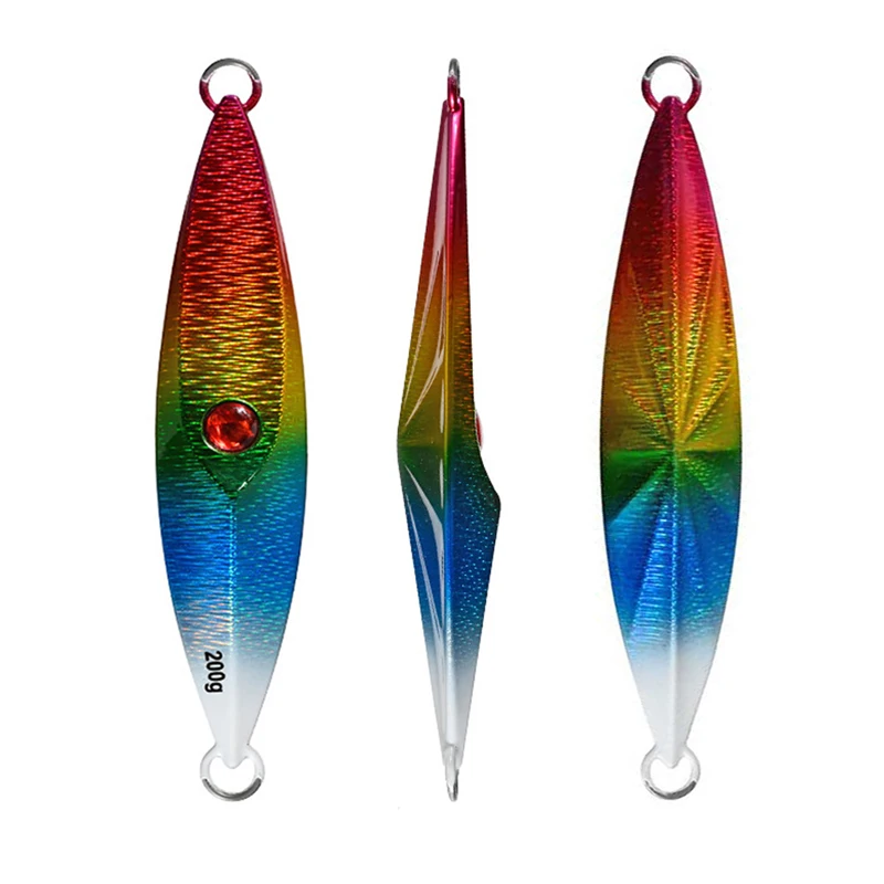 NEW Ocean Fishing Slow Jig Lure 150g 200g 250g 300g 400g Metal Fishing Squid Jig Sea Lure Artificial Wobbler Bait - view 6
