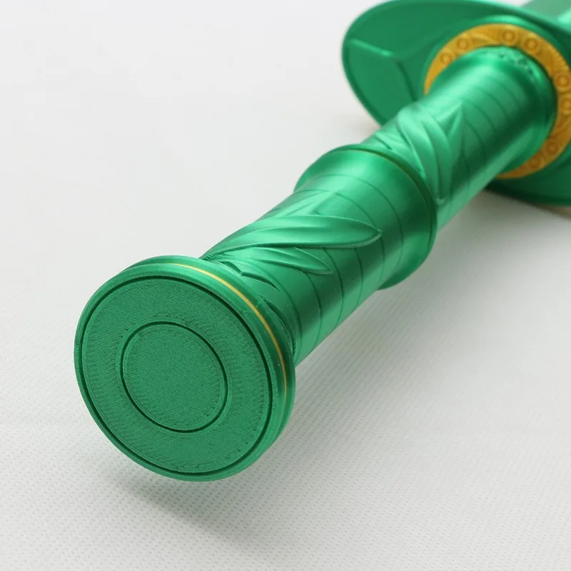 92 سنتيمتر/36.22in الأخضر النحل سحابة السيف كاتانا خشبية أنيمي نموذج الأجهزة الطرفية الدعائم هالوين هدية تأثيري تحصيل الحلي اللعب