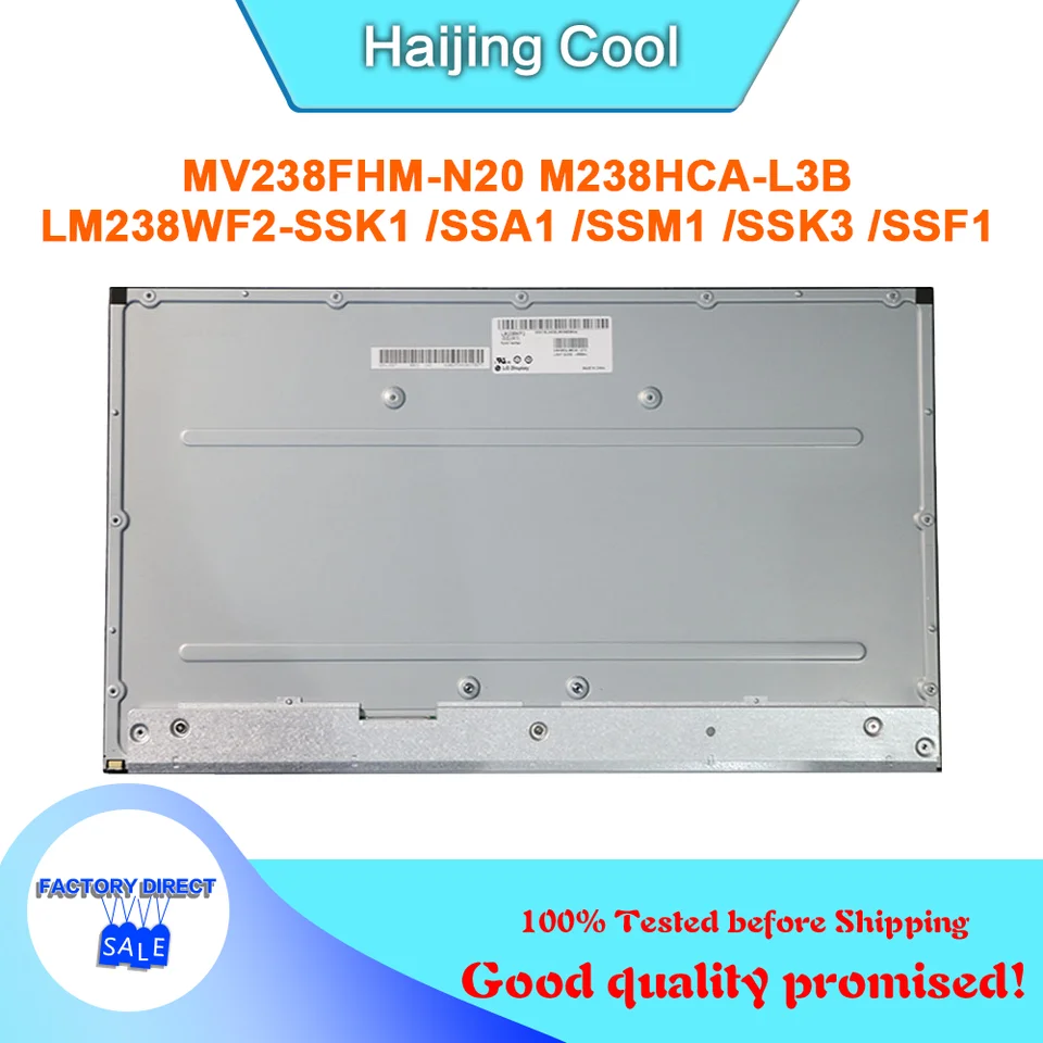 Original New 23.8'' LCD screen MV238FHM-N20 LM238WF2 SSK1 LM238WF2