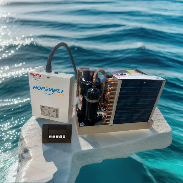 Best Selling 16000Btu Marine Air Conditioners Low Noise With R410A Sea Water Cooling Marine Air Conditioning for Boat Yacht