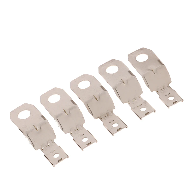 5Pcs DT Connector Universal Car Snap Buckle Iron Piece Pendant Terminal Plug 1027-003-1200