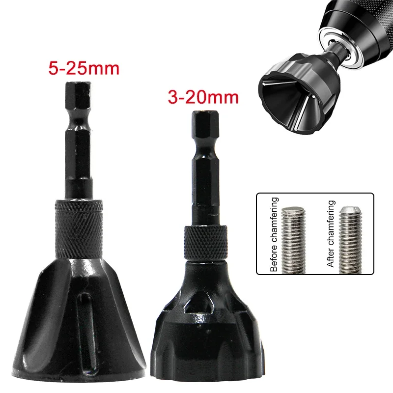 

Deburring and chamfering machine outer circle chamfering thread fillet trimming screw and bolt trimming drilling tool