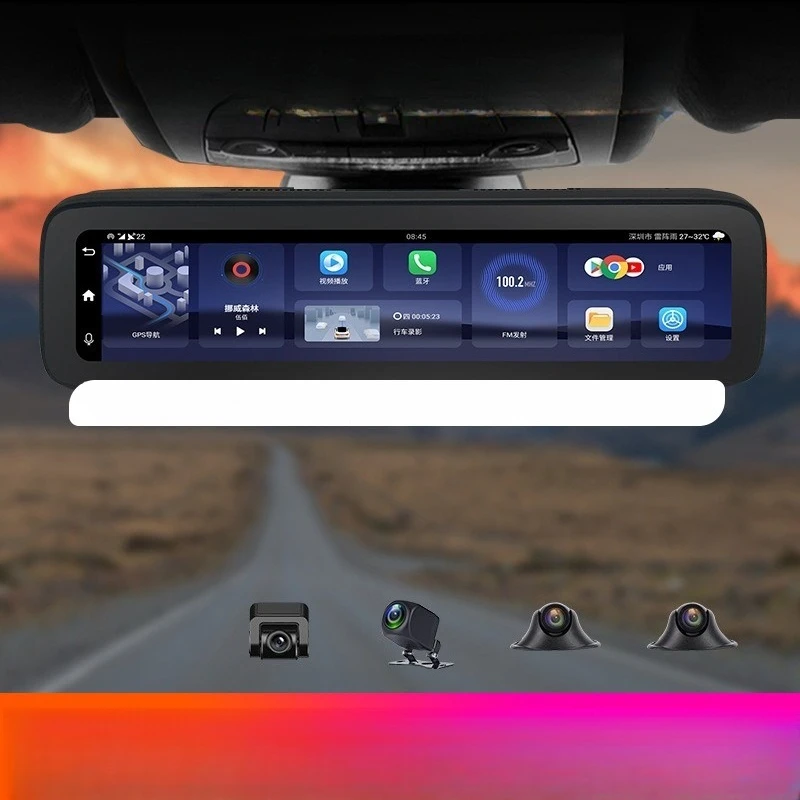 RV intelligent 4G remote monitoring 360 panoramic car positioning fleet management