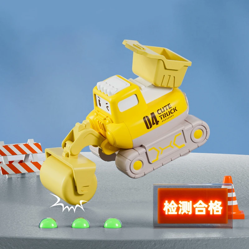 مجموعات لعب البناء التفاعلية: ألعاب حفارة مصغرة للتنمية المعرفية للأطفال