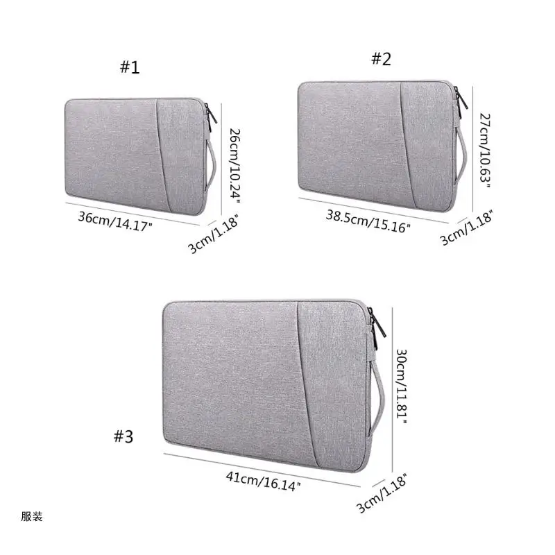 D0UD – sacoche étanche pour ordinateur portable 13.3, 14, 15, 15.6 pouces, étui étanche pour