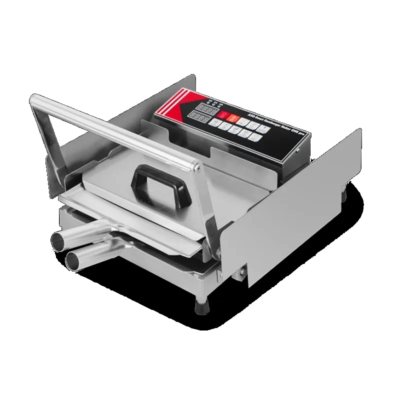 

Hamburger machine heating small hamburger fried chicken automatic electric heating equipment full set of baking bag machine