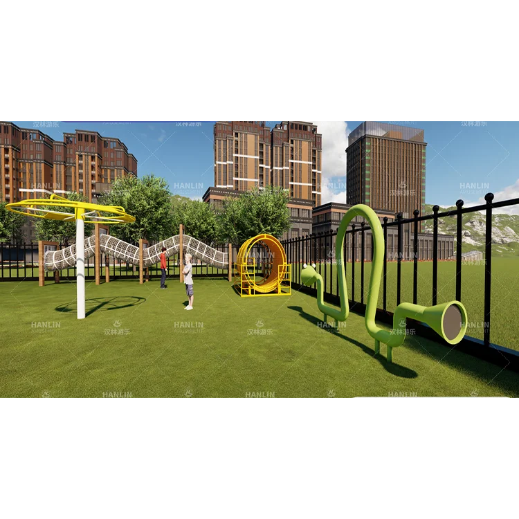 Large Outdoor Amusement Park E - Kids Outdoor Climbing Structure review and price