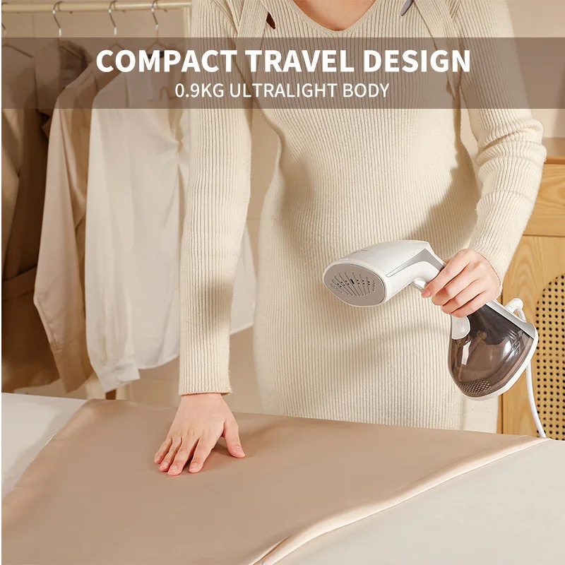 Household Quick-heating Wrinkle Removal Handheld Hanging Ironing Machine 160 Degree 13-hole Steam Brush Panel Heating