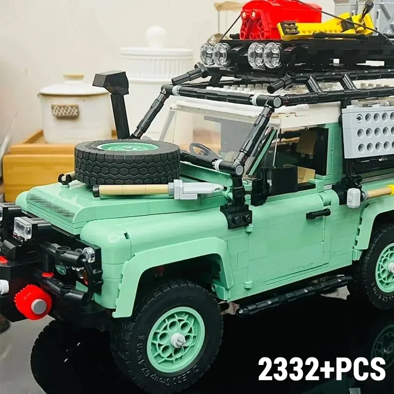 

2332PCS Off-Road Vehicle Building Blocks Sets Collection Defender 90 Luxury Car Model Bricks Toys For Boys Kids Birthday Gifts