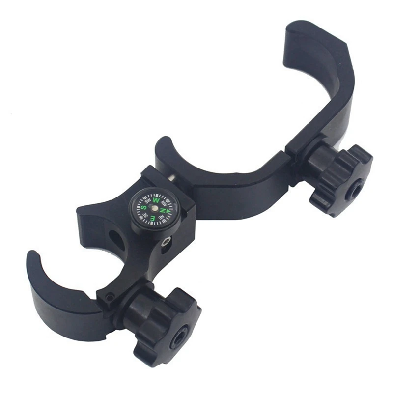 GPS Range Pole Cradle Bracket For Trimble Handheld Open Data Collector With Compass Quick Release Pole Clamp