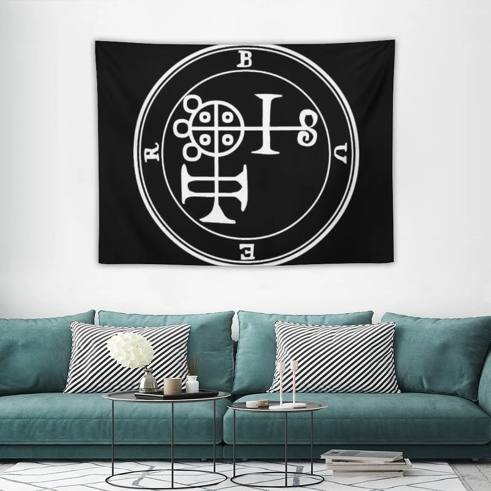 

Demon Buer Seal Tapestry Decoration For Rooms Carpet On The Wall Aesthetic Room Decorations Tapestry