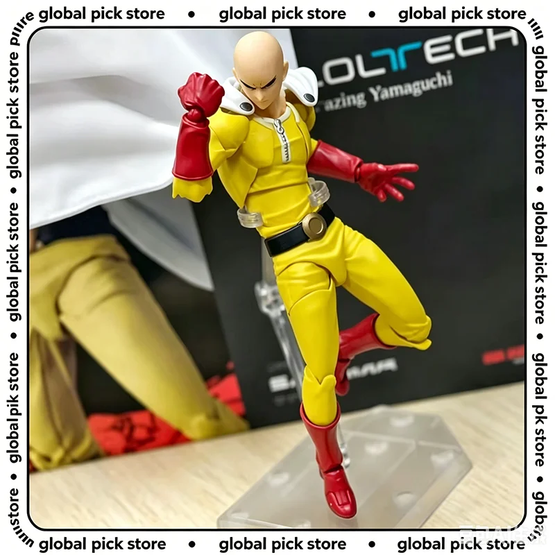 Anime Neu One-Punch Man Saitama Amazing Yamaguchi Revoltech Saitama Auf Lager Anime Actionfiguren Modell Spielzeug Geschenke