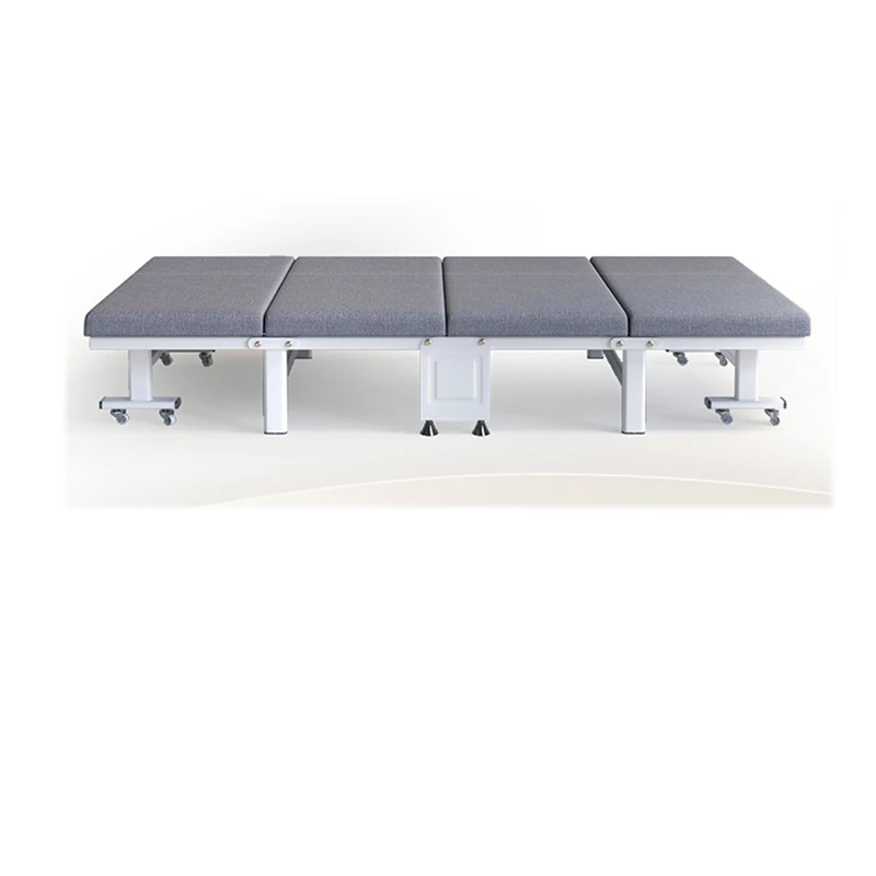 Escritório almoço break cama dobrável portátil escolta março cama simples doméstico cama de látex cama única