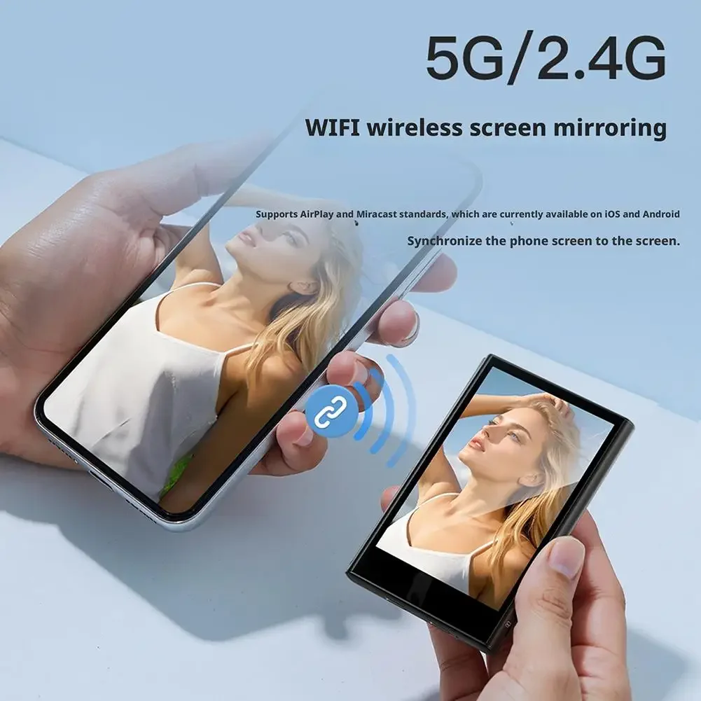 Magnetic Phone Rear Selfie Screen Projector 1080P 3.97-inch HD Screen 50 Meter Ultra Long Wireless Connection For Vlog Live