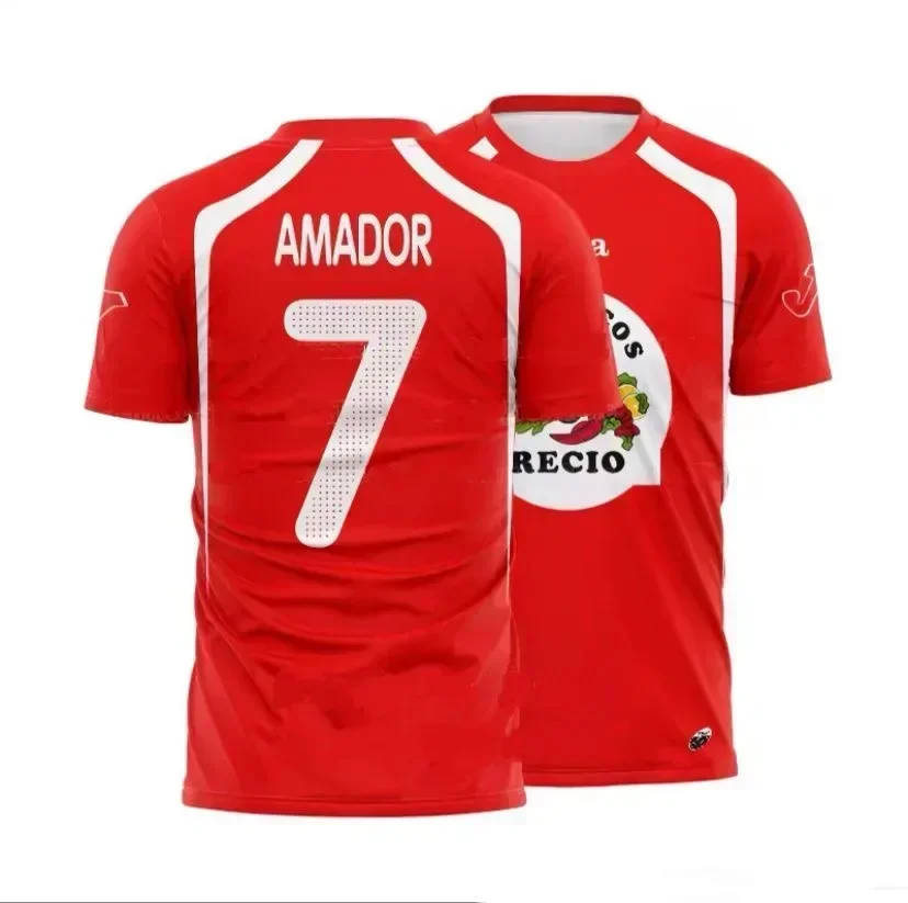 Camiseta deportiva para hombre, estampado de camarones y mariscos, manga corta, camiseta holgada informal para niños, camisetas de fiesta de regalo de Navidad, camisetas estampadas RECIO