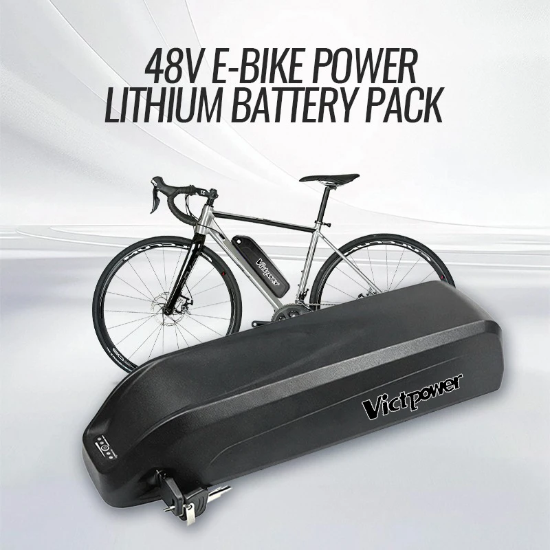 VICTPOWER 48V 14Ah Electric Bike Lithium ion Battery for Hailong PRO Ebike Down-Tube Rechargeable Battery Pack Conversion Kit