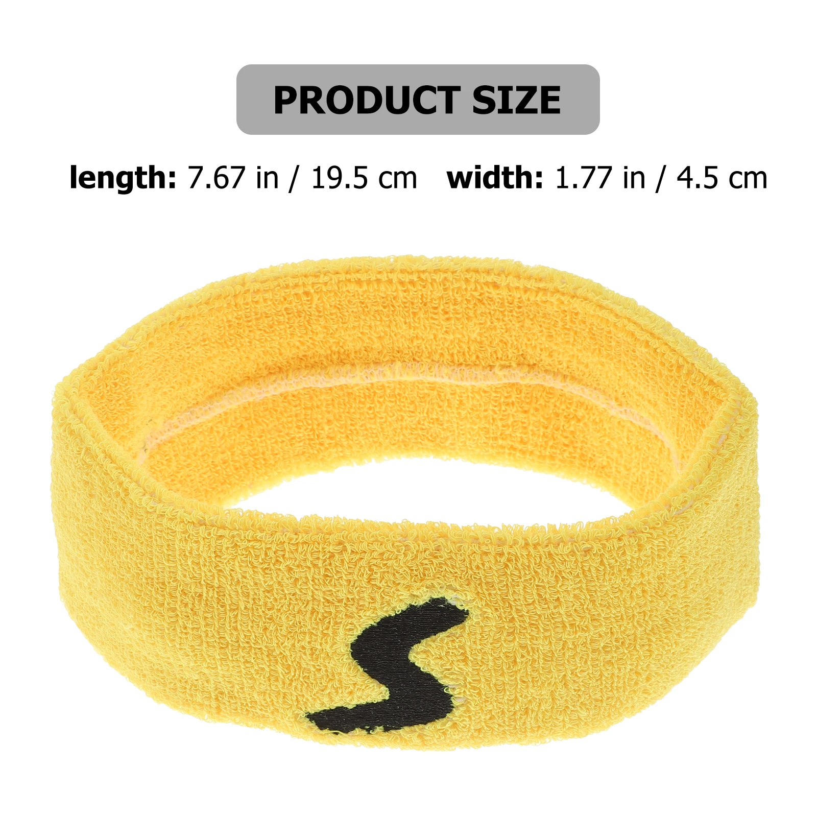 

Elastic Knitting Headb Hairb Ties Absorb Sweat Bright Colors Yoga Comfortable Photo Prop Daily Wear Fitness Shaping