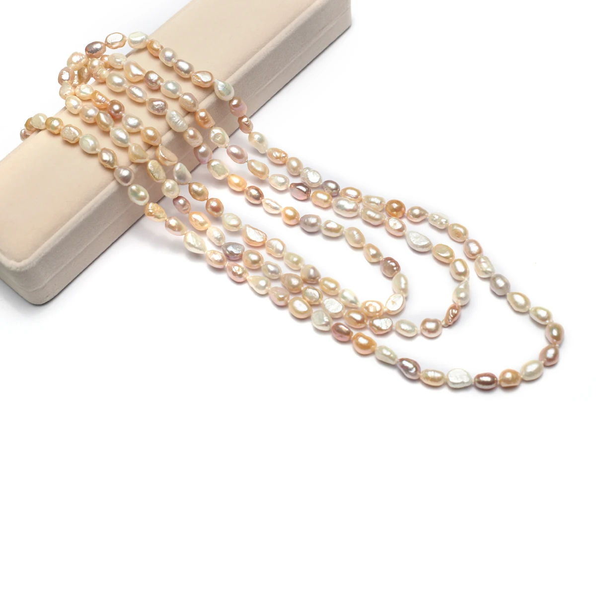 

Natural Freshwater Mixed Color Rice Pearl High Quality Christmas Gift Ladies ForJewelry Making DIY Necklace Bracelet Accessories