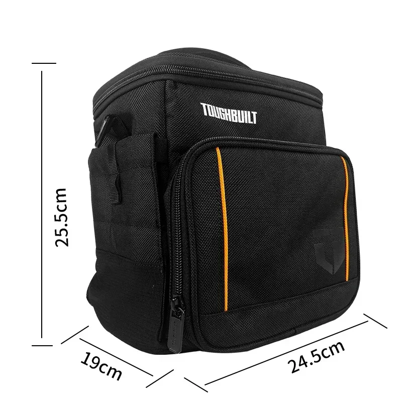 TOUGHBUILT TB-L1-S-10-B Soft-Sided Cooler Outdoor Foldable Insulated Cooler Fresh Camping Work Lunch Toughbuilt Bag Accessories