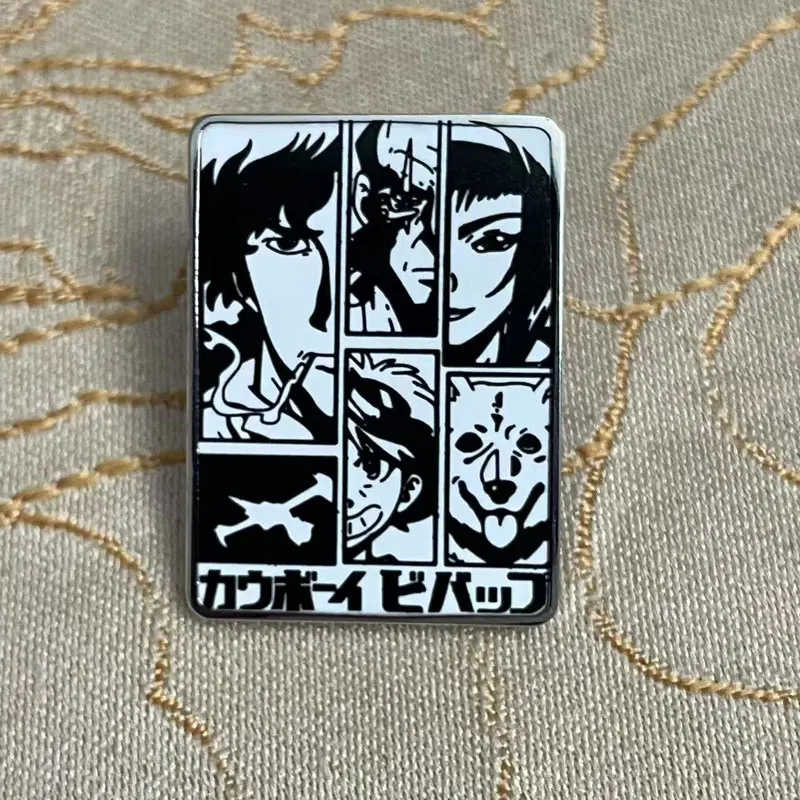 الكلاسيكية الخيال العلمي فيلم شارة طية صدر السترة المعدنية الكرتون الهزلي Accessorize بروش الدنيم سترة ظهره مزين دبابيس ميدالية #5