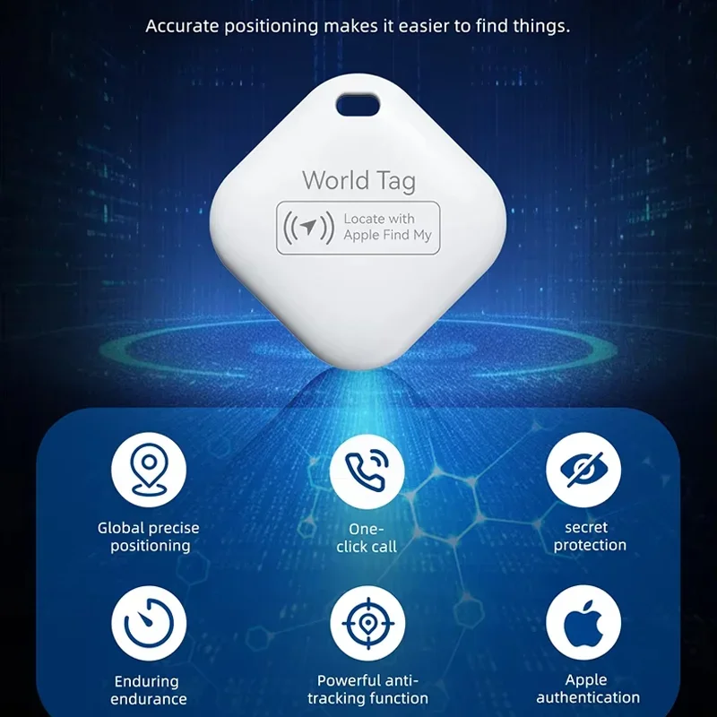 Mini Tracking Device For Apple Find My Key Smart iTag Child Finder Pet Car GPS Lost Tracker Smart Bluetooth Tracker IOS System image 3