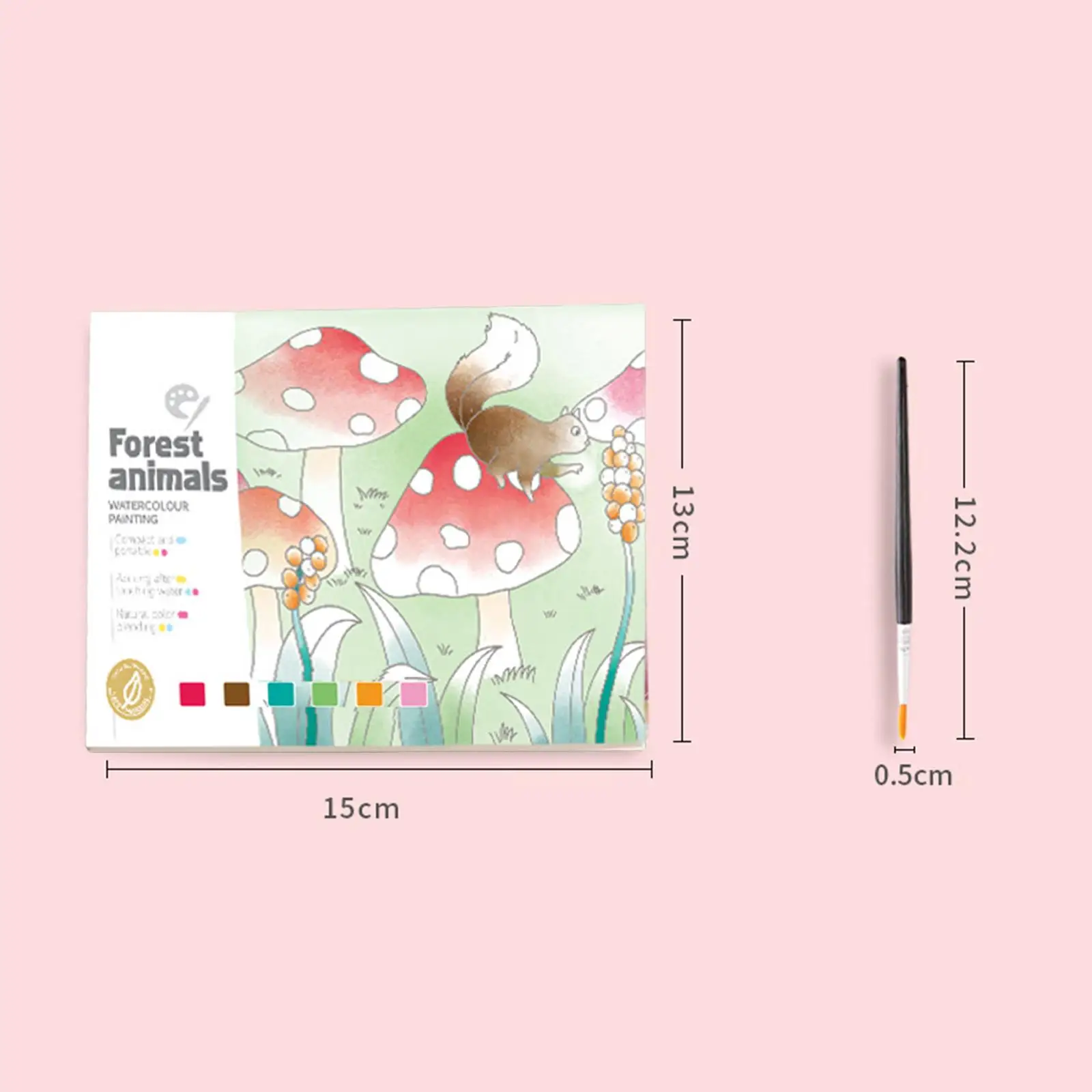 Libro de pintura de acuarela, juguete de dibujo que mejora la creatividad y la concentración para niños
