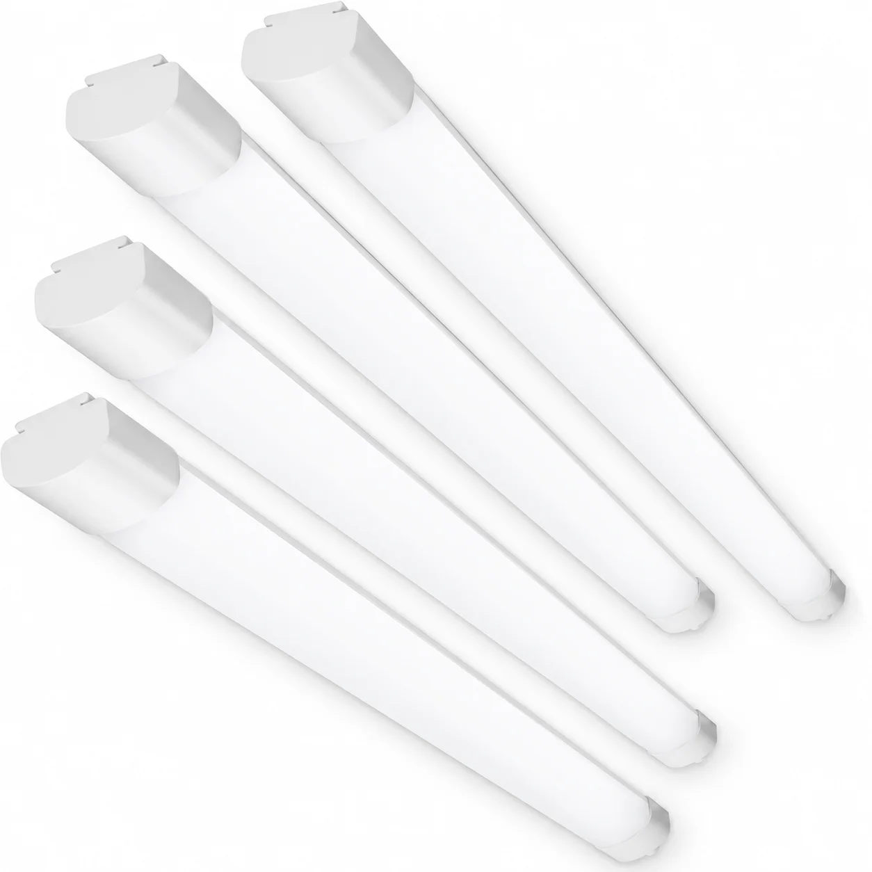 150cm LED Tri-Proof Leuchte 45W 5000LM IP65 Wasserdichte Deckenröhre 4000K für Garage Werkstatt Keller Badezimmer Küche