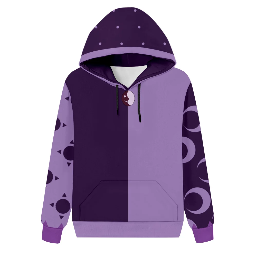 Sudadera con capucha con estampado 3D de The Owl para hombre y mujer, ropa de calle informal, TOH, Luz Noceda /Amity