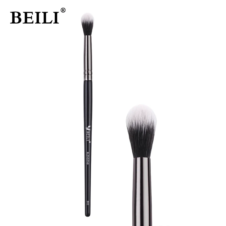 Black 1/3Pcs Makeup Brushes Natural Synthetic Hair Eyeshadow Blending Eyeliner Makeup Brush Set  makeup brush set