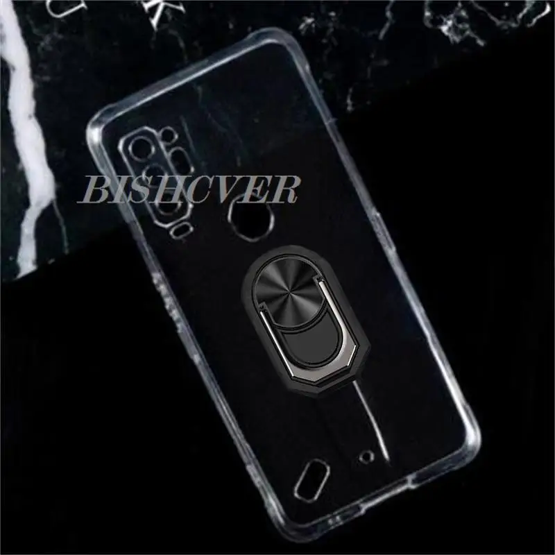 For Ulefone Armor 10 5G 6.67" Armor 10 5G Back Ring Holder Bracket Phone Case Smartphone TPU Soft Silicone Cover
