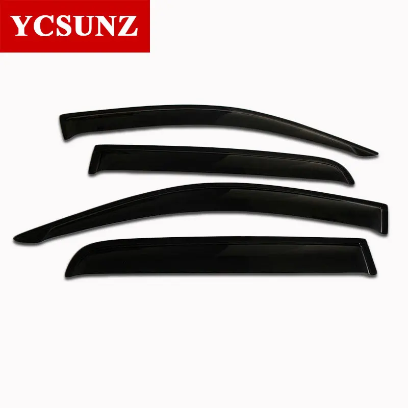 2005-2014 Window Visor For Toyota Hilux Vigo 2005 2006 2007 2008 2009 2010 2011 Weathershields Sun Rain Deflectors Double Cab