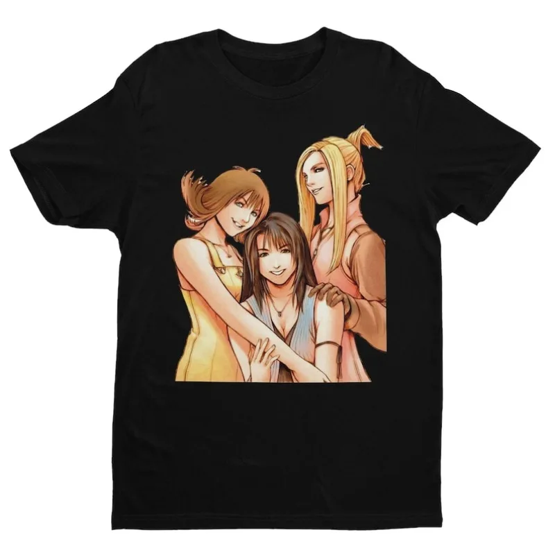 

00012622#A-FF8 VIII Girls Heroines Premium Unisex T-shirt | Gifts for Him, Her, Final Fantasy Fans and Collectors