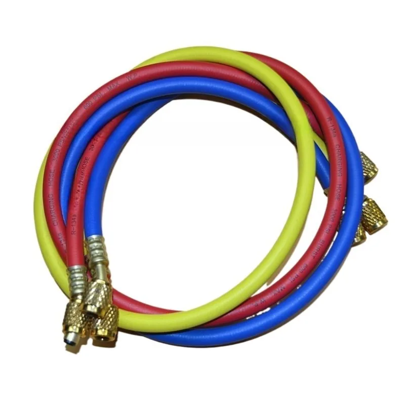 For Air Conditioner Fluoride Tube R22/134A High Pressure Resistant, Three-color Hose Refrigeration Tool