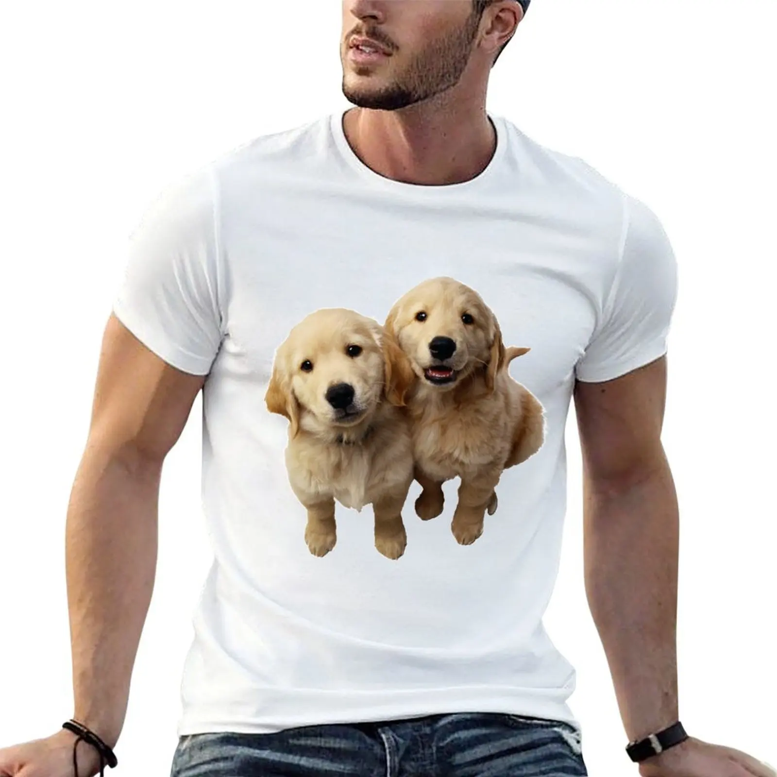 

Puppies! Sale!!! T-Shirt cotton t shirt man t shirts for man cotton funny T-Shirt