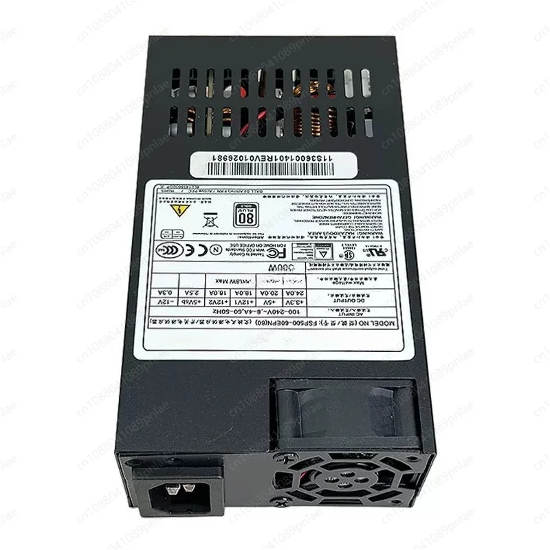 

FLEX 1U Full Modular PC Power Supply 500/600/750W Silent Cooling Fan Wide AC Input PSU For ITX NAS Mini Tower Host Replacement