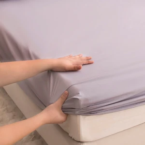 360 elastic waterproof sheet, single, double, King, Queen Size, Mattressed Cover 10 Main Sales King Bed Bed - №8