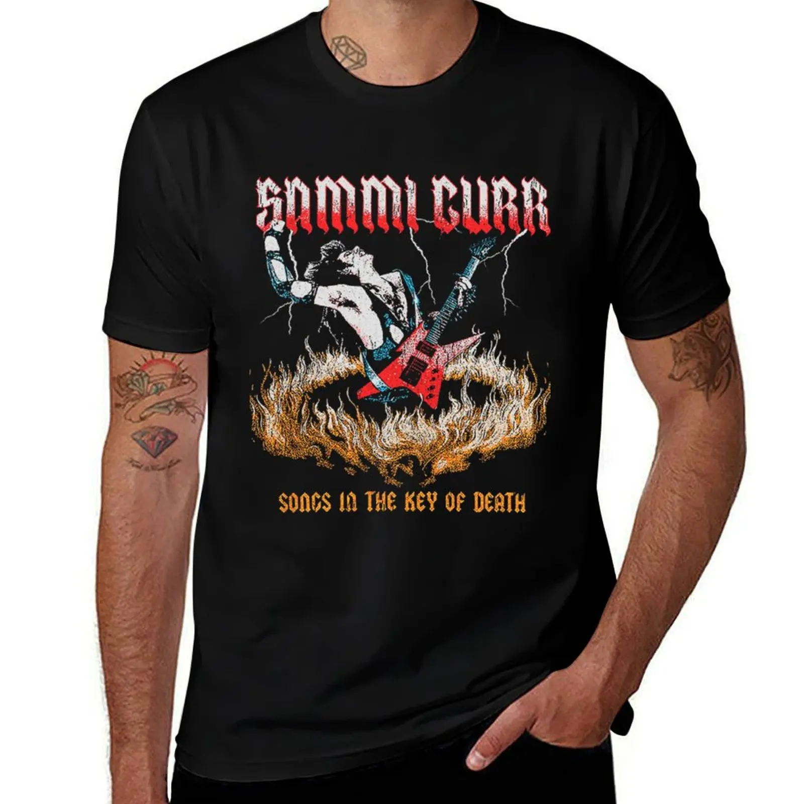 

Songs In The Key Of Death - Sammi Curr T-Shirt Daily Wear Print T-Shirt