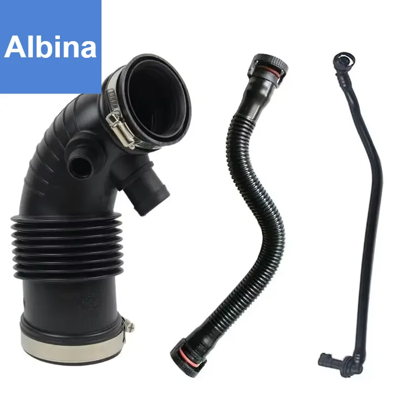 

11157608144 11157614690 13717597586 Brand New Air Intake Duct Pipe With Steel Ring Replacement For BMW F20 F21 F30